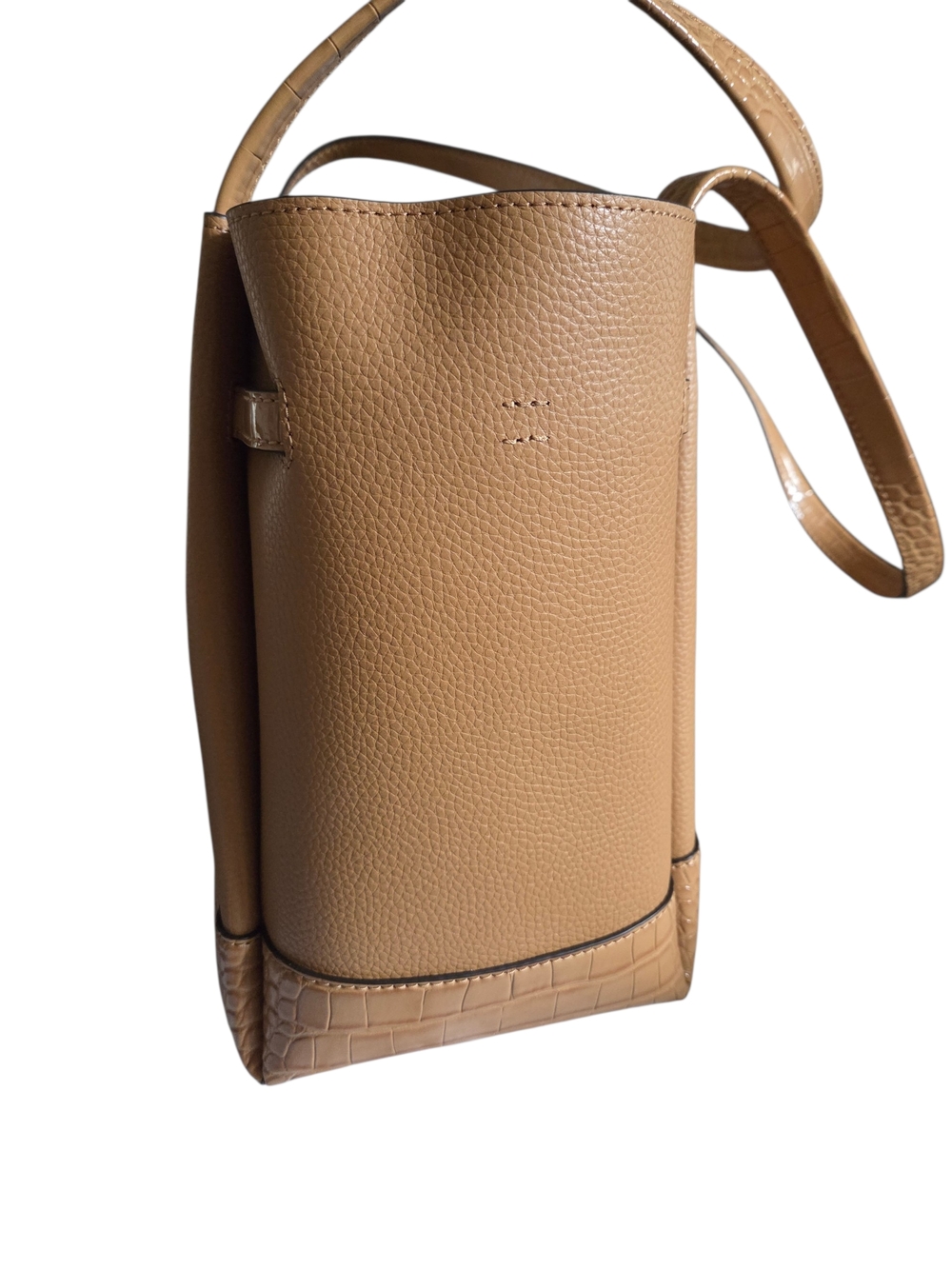 🏵🍦NEW $628 Michael Kors Reed Large Belted Tote Bag🏵 - Picture 6 of 8
